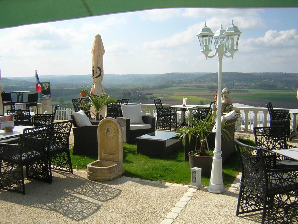 Logis Hotel Restaurant Spa Les Balcons De L'Esperance Limeuil Esterno foto